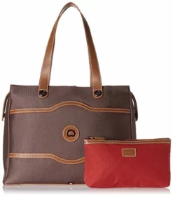 DELSEY Paris Chatelet Soft Air Shoulder Bag, Chocolate, One Size -Cole Haan Shop 41eXAK8DdmL