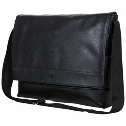 Kenneth Cole Reaction Strident-Class Vegan Leather 15" Laptop & Tablet Crossbody Messenger Bag For Work, School, & Travel, Black, Laptop 10 Kenneth Cole Reaction Strident-Class Vegan Leather 15" Laptop & Tablet Crossbody Messenger Bag For Work, School, & Travel, Black, Laptop -Cole Haan Shop 41fcBSM03RL