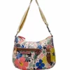 Lily Bloom Kathyrn Large Convertible Crossbody Hobo, Floral Tribal