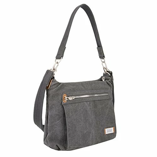 Travelon Anti-Theft Heritage Hobo Bag, Pewter, One Size 1 Travelon Anti-Theft Heritage Hobo Bag, Pewter, One Size