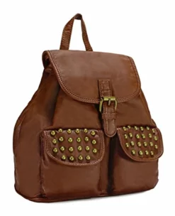 Scarleton Trendy Studded Jacquard Backpack H200304 - Brown -Cole Haan Shop 41g7I TeRyL