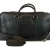 Latico Leathers Heritage Cabin Duffel, Leather, Black, One Size