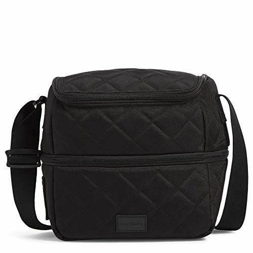 Vera Bradley Womens Medical Professional Cooler Lunch Bag, Black, One Size US 1 Vera Bradley Womens Medical Professional Cooler Lunch Bag, Black, One Size US