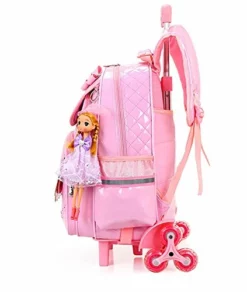 Meetbelify Rolling Backpacks For Girls School Bags Trolley Handbag With Lunch Bag Style B-Pink -Cole Haan Shop 41nDDw4A9tL 4d1ba5bc 12e8 4c6c 9aa3 0988d73b7112