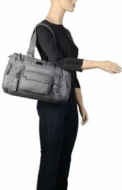 Scarleton Soft Barrel Shoulder Bag H148524 - Ash -Cole Haan Shop 41psdu91uqL