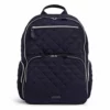 Vera Bradley Performance Twill Commuter Backpack, Classic Navy