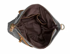 ECOSUSI Unisex Casual Hobo Canvas Cross Body Messenger Shoulder Bags Grey -Cole Haan Shop 41rpwWIbGzL