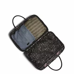 Vera Bradley Women's Performance Twill Lay Flat Weekender Travel Bag, Black, One Size -Cole Haan Shop 41sldtN3mML