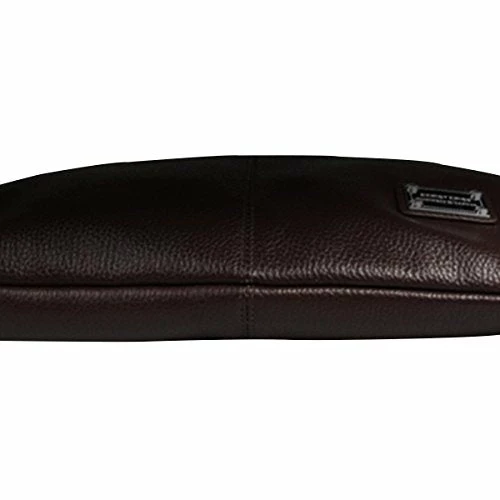 ABage Men's Genuine Leather Business Case Briefcase Portfolio Tote Handbag Coffee 5 ABage Men's Genuine Leather Business Case Briefcase Portfolio Tote Handbag Coffee - Image 5