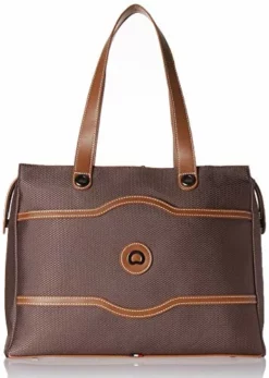 DELSEY Paris Chatelet Soft Air Shoulder Bag, Chocolate, One Size