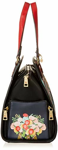 Nicole Lee Women's Multi-Functional Gray Lunch Handbag, Insulated Compartment Casual Daypack, Bike Tour, One Size 3 Nicole Lee Women's Multi-Functional Gray Lunch Handbag, Insulated Compartment Casual Daypack, Bike Tour, One Size - Image 3