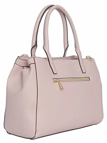 Kenneth Cole Reaction KN1860 Triple Entry Harriet Satchel Handbag (BLUSH) 2 Kenneth Cole Reaction KN1860 Triple Entry Harriet Satchel Handbag (BLUSH) - Image 2