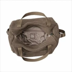 THE SAK Women's Sport Crochet Large Duffel Hobo Bag,Taupe -Cole Haan Shop 41wtegkkrRL