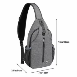 Waterfly Crossbody Sling Backpack Sling Bag Travel Hiking Chest Bags Daypack (Dark Gray) 11 Waterfly Crossbody Sling Backpack Sling Bag Travel Hiking Chest Bags Daypack (Dark Gray) -Cole Haan Shop 41xKH7dygaL