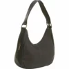 Le Donne Leather Single Handle Side Zip Hobo - Cafã©
