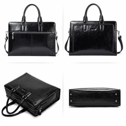 BOSTANTEN Women Genuine Leather Briefcase Tote Business Vintage Handbag 15.6" Laptop Shoulder Bag 12 BOSTANTEN Women Genuine Leather Briefcase Tote Business Vintage Handbag 15.6" Laptop Shoulder Bag -Cole Haan Shop 41yiew lNsL