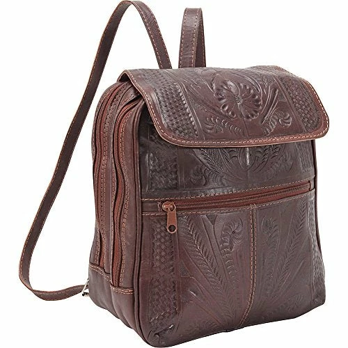 Ropin West Backpack Handbag (Brown) 1 Ropin West Backpack Handbag (Brown)