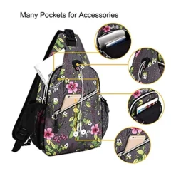 MOSISO Sling Backpack,Travel Hiking Daypack Periwinkle Crossbody Shoulder Bag, Gray 11 MOSISO Sling Backpack,Travel Hiking Daypack Periwinkle Crossbody Shoulder Bag, Gray -Cole Haan Shop 510ahsdG aL