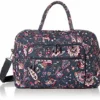 Vera Bradley Cotton Weekender Travel Bag, Felicity Paisley