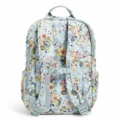 Vera Bradley Cotton XL Campus Backpack, Floating Garden -Cole Haan Shop 513rni4PwnL