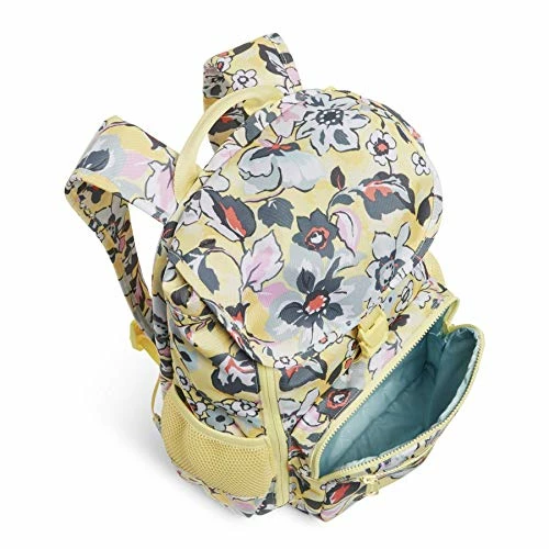 Vera Bradley Womens Recycled Lighten Up Reactive Daytripper Backpack Bookbag, Sunny Garden, One Size US 5 Vera Bradley Womens Recycled Lighten Up Reactive Daytripper Backpack Bookbag, Sunny Garden, One Size US - Image 5