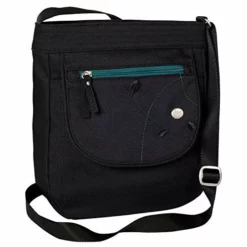 Haiku Women's Jaunt Eco Crossbody Handbag, Black Juniper