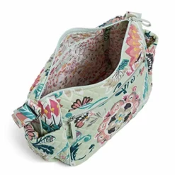 Vera Bradley Iconic On The Go Crossbody, Signature Cotton, Mint Flowers -Cole Haan Shop 514BweMMhFL