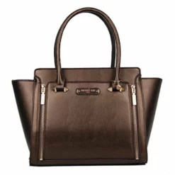 Nicole Lee Women's Ciel Large Smart Lunch Handbag (Bronze) Travel Shoulder Bag, One Size