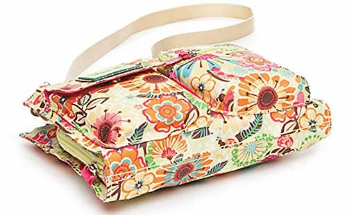 Lily Bloom BUSY BEE In Yellow Flower Garden Regina Crossbody Bag | Eco-Friendly | Multiple Pockets/Compartments 2 Lily Bloom BUSY BEE In Yellow Flower Garden Regina Crossbody Bag | Eco-Friendly | Multiple Pockets/Compartments - Image 2