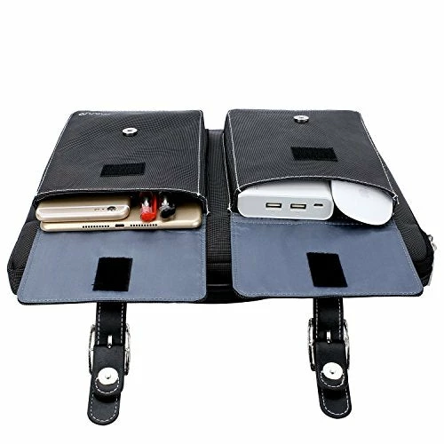 MOSISO Laptop Shoulder Bag Polyester 360° Protective Handbag With Organizer Pockets Compatible 6 MOSISO Laptop Shoulder Bag Polyester 360° Protective Handbag With Organizer Pockets Compatible - Image 6