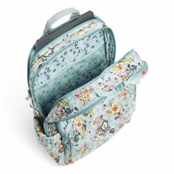Vera Bradley Cotton XL Campus Backpack, Floating Garden -Cole Haan Shop 516u 9R2TzL