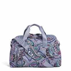 Vera Bradley Women's Lighten Up Compact Weekender Travel Bag, Kona Paisley