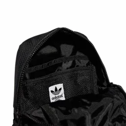 Adidas Originals Utility Crossbody Sling Bag With Water Bottle Sleeve, Black, One Size -Cole Haan Shop 518RDJZLabL