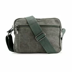 GEARONIC TM Men Vintage Crossbody Canvas Messenger Shoulder Bag School Hiking Military Travel -Cole Haan Shop 51B2y3LraVL