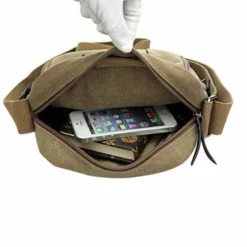 FakeFace Mens Retro Vintage Leisure Outdoor Canvas Messenger Crossbody Everyday Satchel Shoulder 15 FakeFace Mens Retro Vintage Leisure Outdoor Canvas Messenger Crossbody Everyday Satchel Shoulder -Cole Haan Shop 51BiqirMX0L