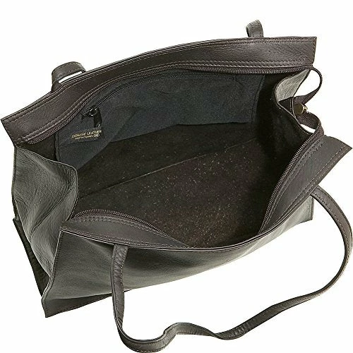 Le Donne Leather Simple Tote (Cafe) 3 Le Donne Leather Simple Tote (Cafe) - Image 3