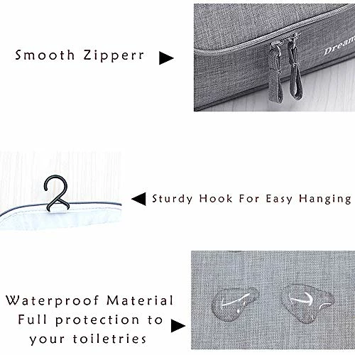 Cosmetic Bag Makeup Handbag Travel Accessories Hanging Toiletry Waterproof Organizer Bag For Women, Men, Business 6 Cosmetic Bag Makeup Handbag Travel Accessories Hanging Toiletry Waterproof Organizer Bag For Women, Men, Business - Image 6