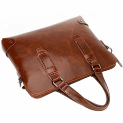 Business Laptop Briefcase Handbag Berchirly PU Leather Computer Messenger Shoulder Bag For Men -Cole Haan Shop 51EYdywcwcL