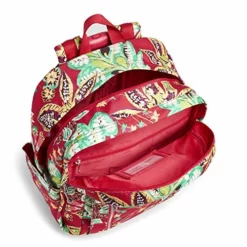 Vera Bradley Women's Lighten Up Rolling-Backpack, Rumba -Cole Haan Shop 51EbJwS7P0L
