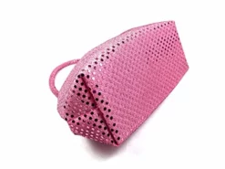 GENERIC Handbag FabCloud Eve Metallic Pink Dot By WiseGloves Clutch Purse Pocket Cosmetic Make Up Pouch Bag Handbag Accessory -Cole Haan Shop 51FIDyVVhbL