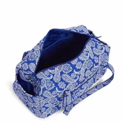 Vera Bradley Unisex Adult Collegiate Large Duffle (Multiple Teams Available) Travel Bag, University Of Florida Royal/White Bandana, One Size US -Cole Haan Shop 51FeWzOyonL