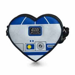 Loungefly Star Wars R2-D2 Heart Shaped Die Cut Crossbody Bag Purse STTB0108 -Cole Haan Shop 51G0HDR17tL