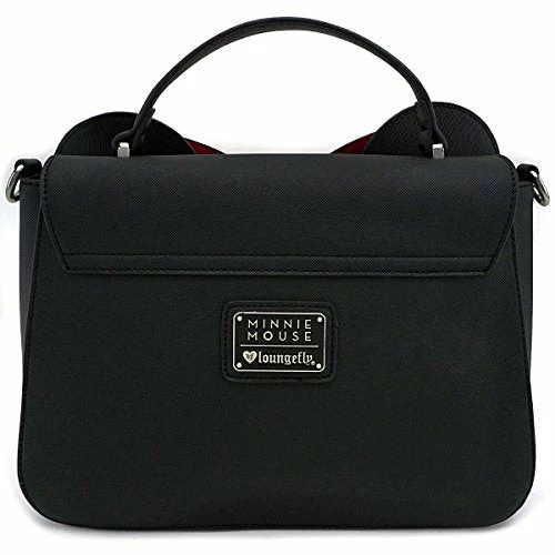 Loungefly Faux Leather Minnie Mouse Crossbody Bag Standard 2 Loungefly Faux Leather Minnie Mouse Crossbody Bag Standard - Image 2