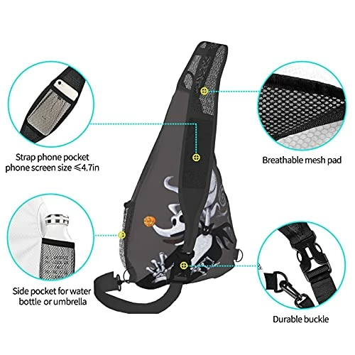 Sling Bag Ja&ck The Pu&mp&kin K&ing Multipurpose Travel Hiking Chest Bag Daypack Anti Theft Backpack Men Women Crossbody Shoulder Bag 6 Sling Bag Ja&ck The Pu&mp&kin K&ing Multipurpose Travel Hiking Chest Bag Daypack Anti Theft Backpack Men Women Crossbody Shoulder Bag - Image 6