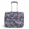 Vera Bradley Women's Softside Rolling Work Bag, Lavender Bouquet