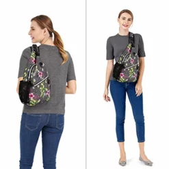 MOSISO Sling Backpack,Travel Hiking Daypack Periwinkle Crossbody Shoulder Bag, Gray 8 MOSISO Sling Backpack,Travel Hiking Daypack Periwinkle Crossbody Shoulder Bag, Gray -Cole Haan Shop 51IbG4mtNEL