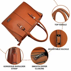 IAITU Laptop Tote Bag,15.6 Inch Crossbody Laptop Bag Casual Work Business Handbag With Smooth -Cole Haan Shop 51KMQj8hRhL