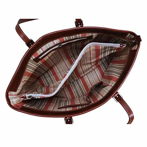 Floto Leather Bag Shopping Tote Shoulder Bag Handbag Women's Bag 3 Floto Leather Bag Shopping Tote Shoulder Bag Handbag Women's Bag - Image 3