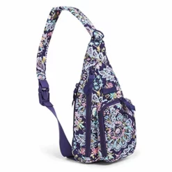 Vera Bradley Women's Signature Cotton Mini Sling Backpack, French Paisley, One Size 10 Vera Bradley Women's Signature Cotton Mini Sling Backpack, French Paisley, One Size -Cole Haan Shop 51MgdwIrAJL