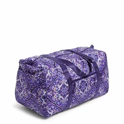 Vera Bradley Women's Packable Duffle Bag, Regal Rosette -Cole Haan Shop 51N0A8IA01L